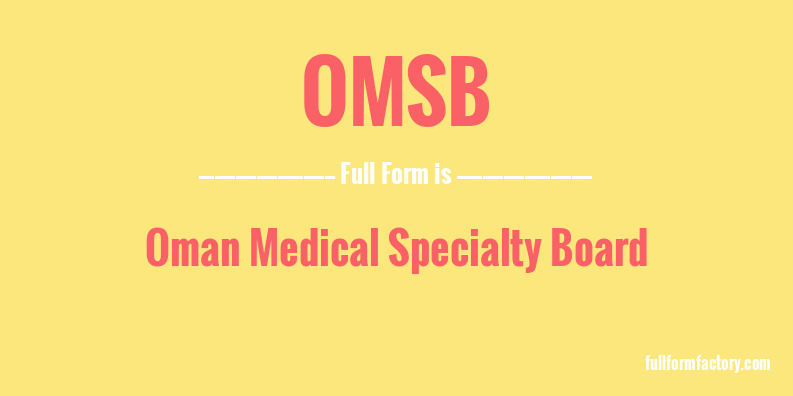 omsb-full-form