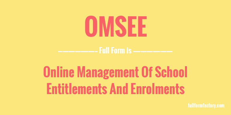 omsee-full-form