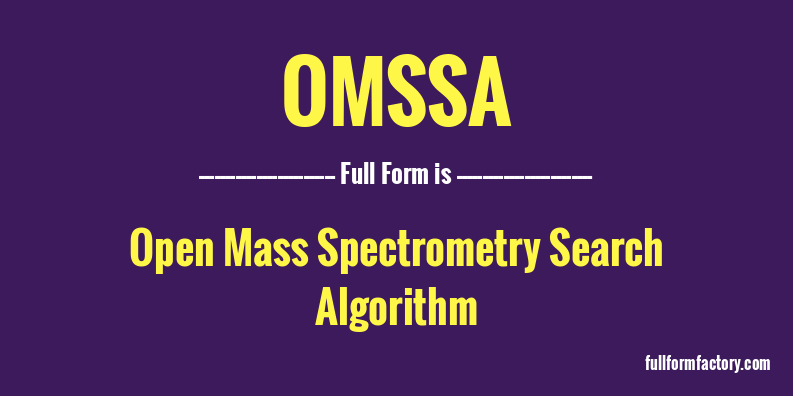 omssa-full-form