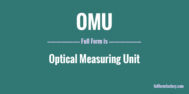 omu-full-form