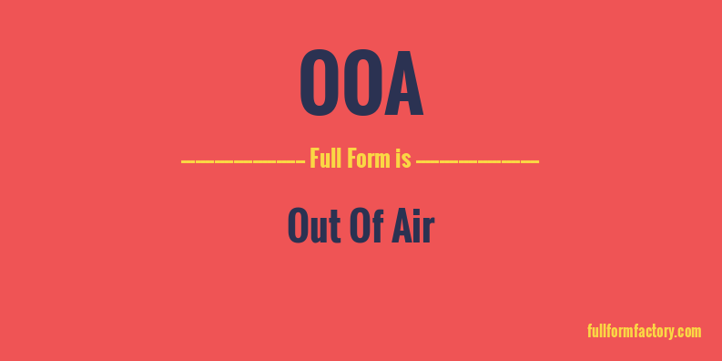 ooa-full-form