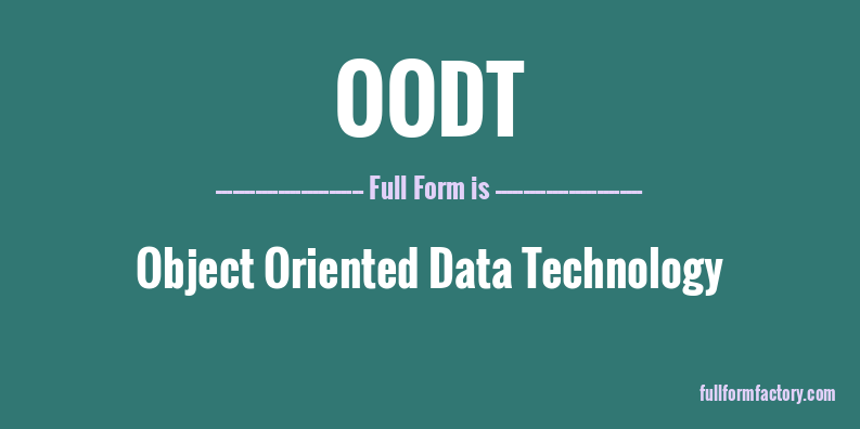 oodt-full-form