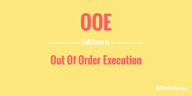 ooe-full-form