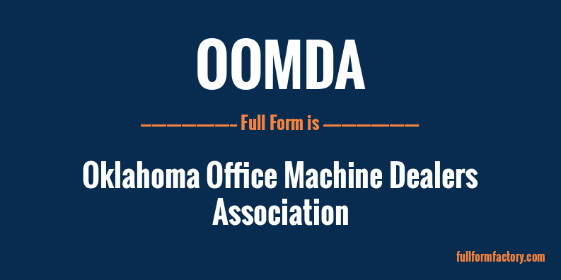 oomda-full-form