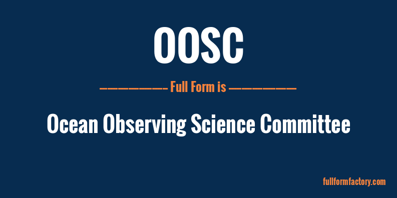 oosc-full-form