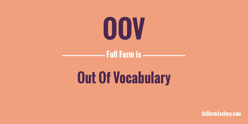 oov-full-form