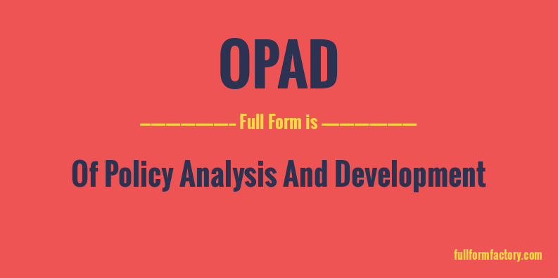 opad-full-form