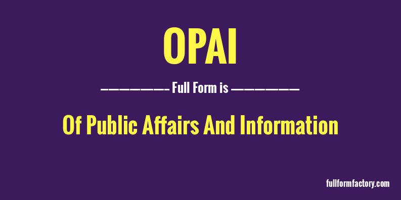 opai-full-form