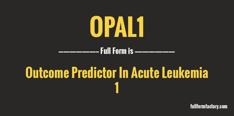 opal1-full-form