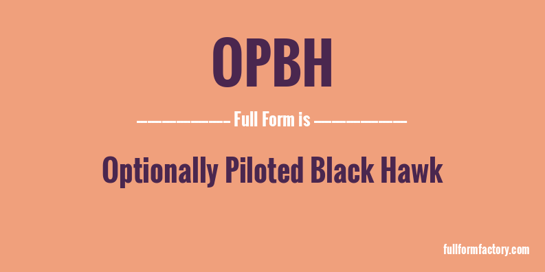 opbh-full-form