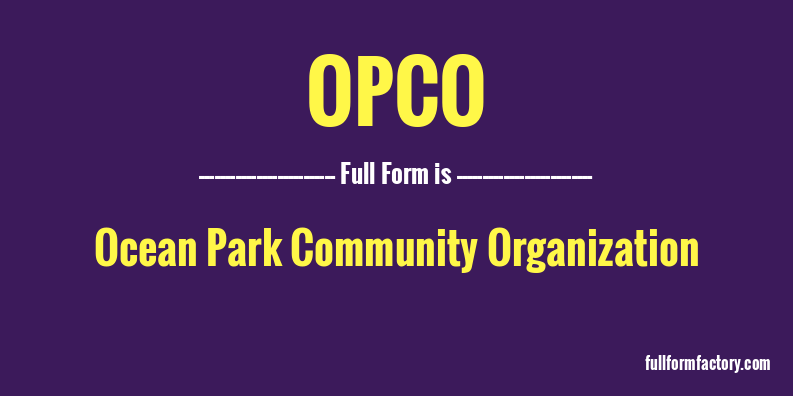 opco-full-form