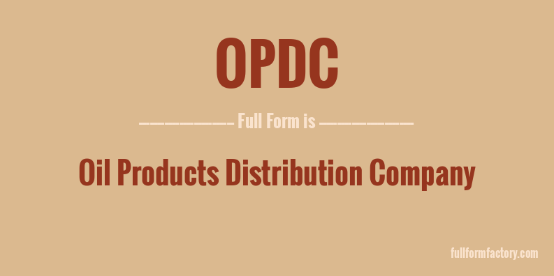 opdc-full-form