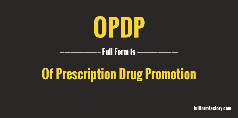 opdp-full-form