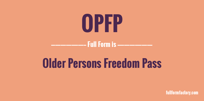 opfp-full-form