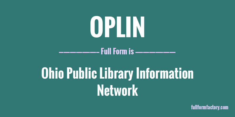 oplin-full-form