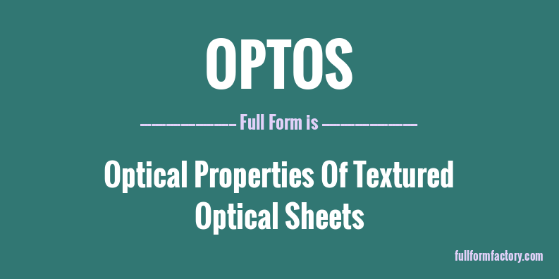 optos-full-form