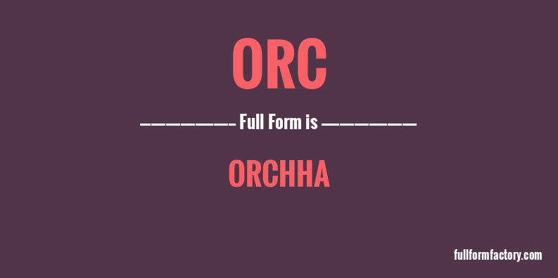 orc-full-form