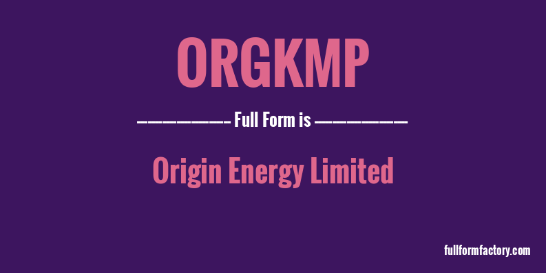 orgkmp-full-form