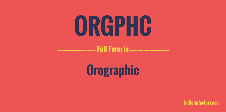 orgphc-full-form