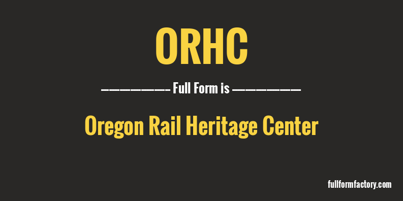 orhc-full-form