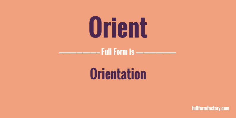 orient-full-form