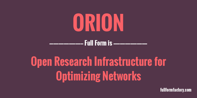 orion-full-form