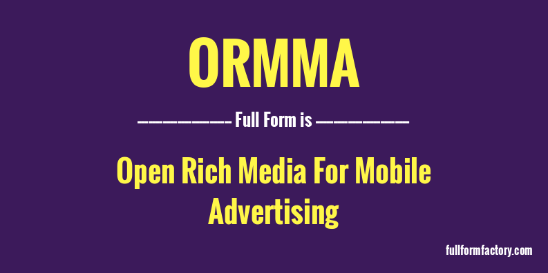 ormma-full-form