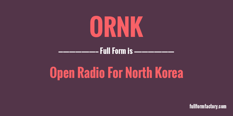 ornk-full-form