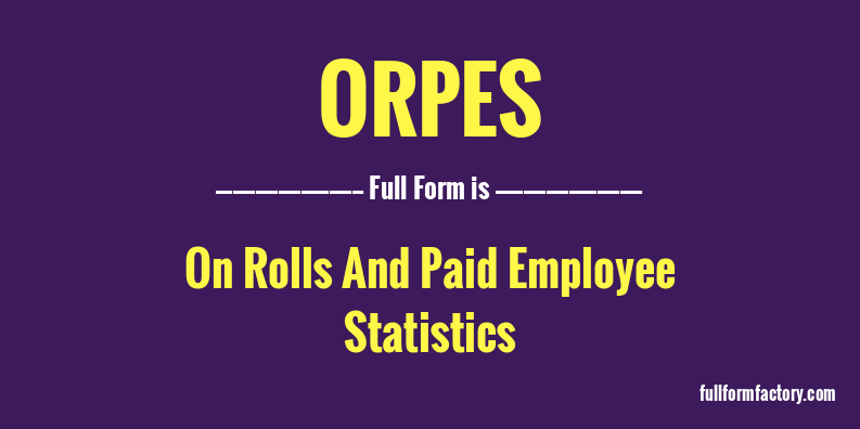 orpes-full-form