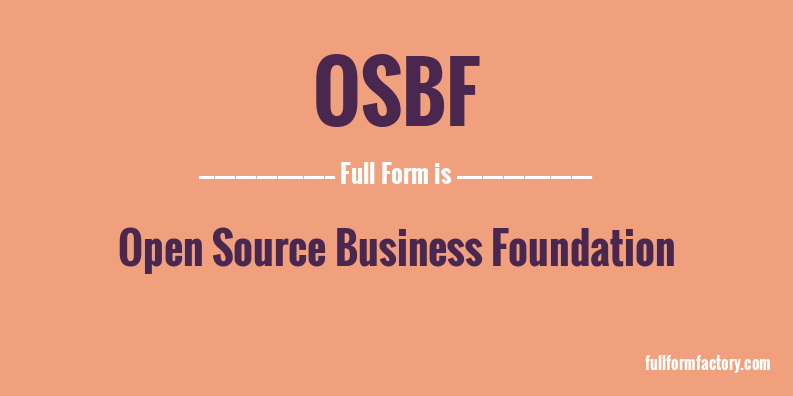 osbf-full-form
