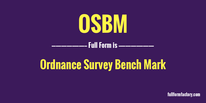 osbm-full-form
