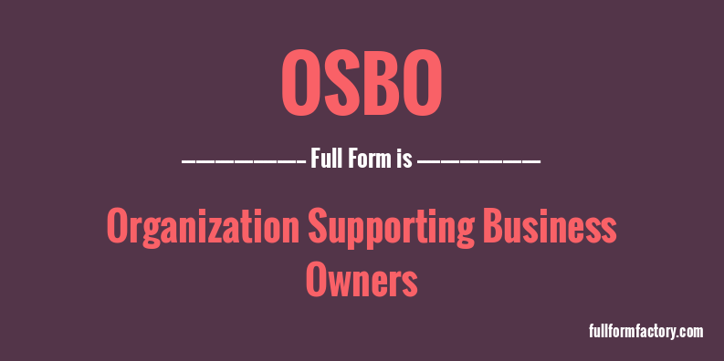 osbo-full-form