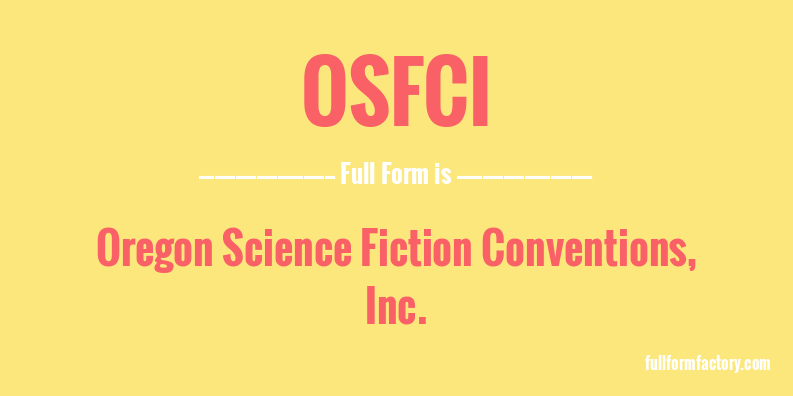 osfci-full-form