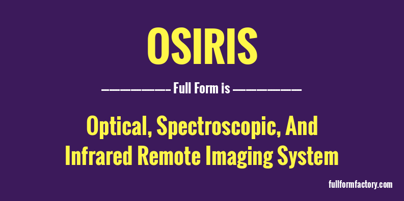 osiris-full-form