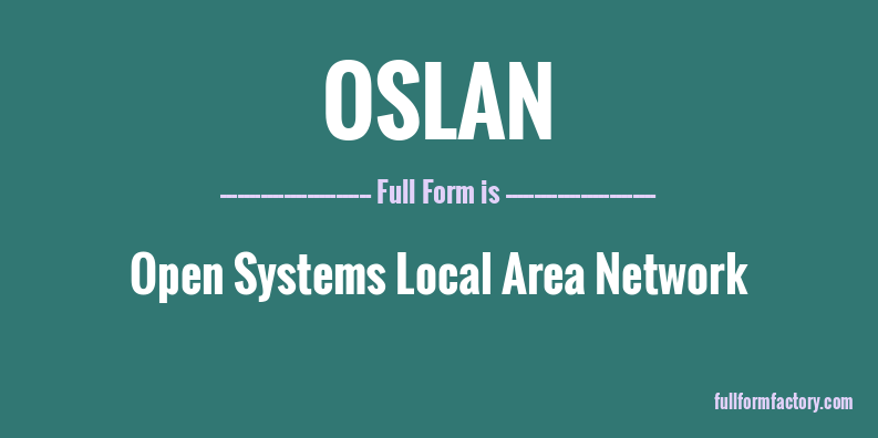 oslan-full-form