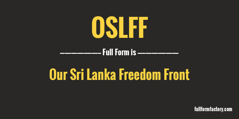 oslff-full-form