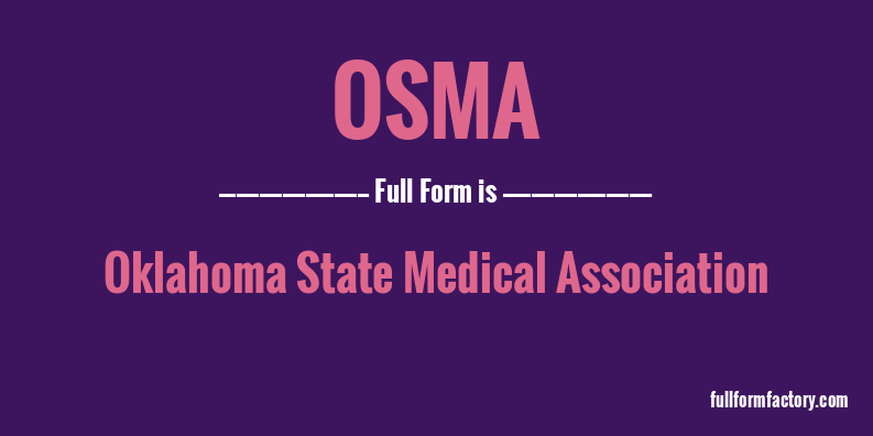 osma-full-form