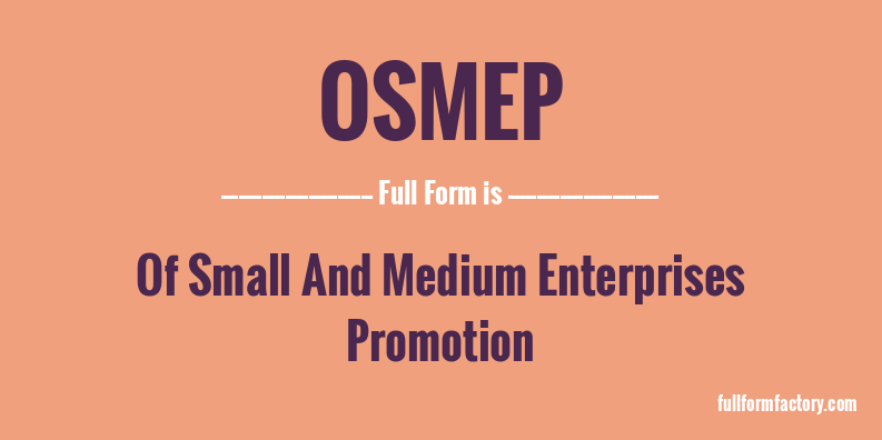 osmep-full-form