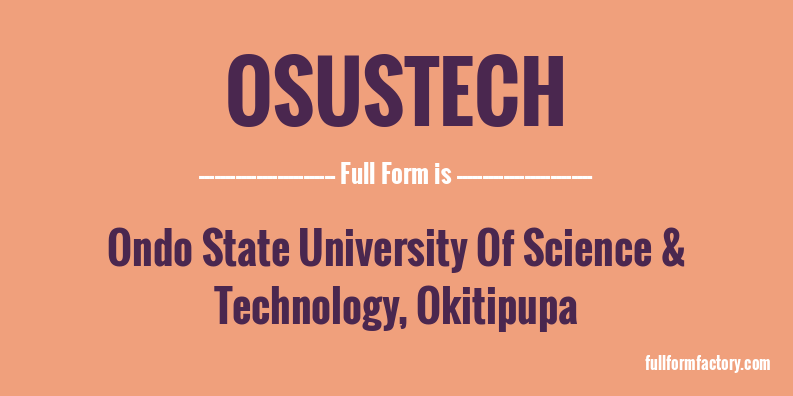 osustech-full-form