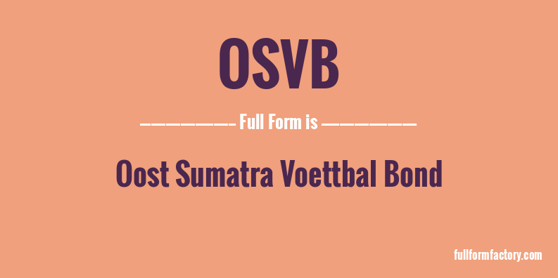osvb-full-form