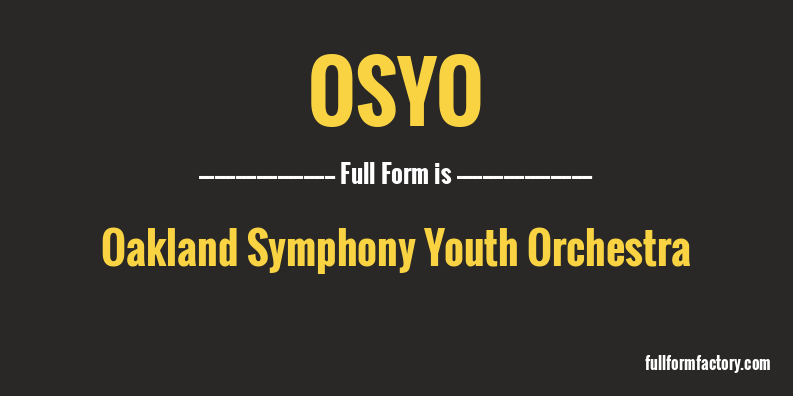 osyo-full-form