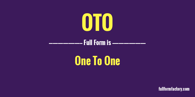 oto-full-form