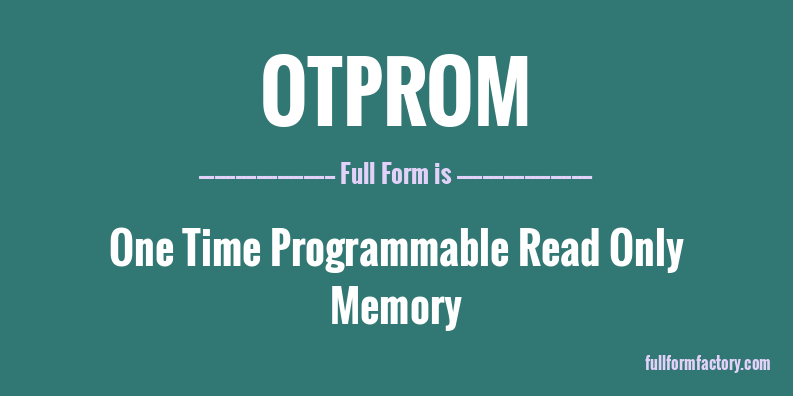 otprom-full-form