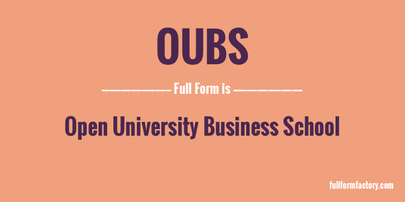 oubs-full-form