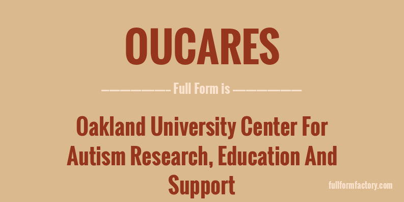 oucares-full-form