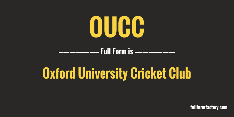 oucc-full-form