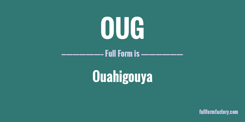 oug-full-form