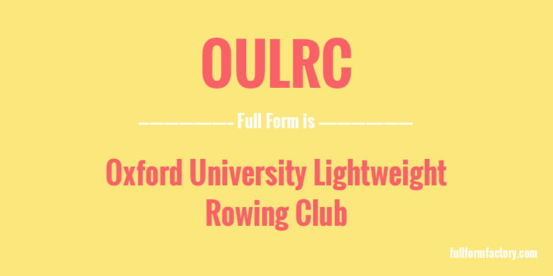 oulrc-full-form