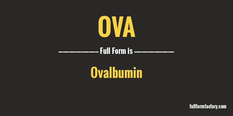 ova-full-form