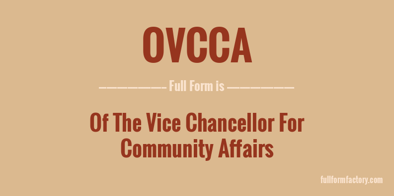 ovcca-full-form